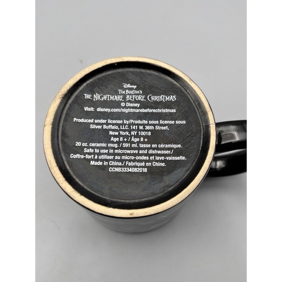 The Nightmare Before Christmas Jack Oogie Boogie 20 oz Jumbo Ceramic Mug - Picture 6 of 6